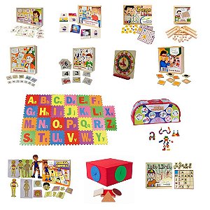 Kit Recursos Multifuncionais MEC / PDDE - Materiais Pedagógicos