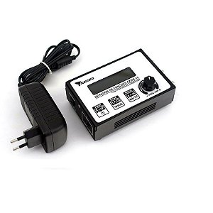 Kit de Física - Gerador de Funções 2 Canais 1Hz A 25kHz C/ Fonte e Cabos BNC/Banana