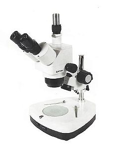 Microscópio Estereoscópio Trinocular c/ zoom , 10 ~160x - TIM-2T