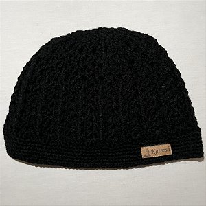 Gorro Preto - sem dobra