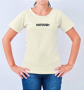 Camisa Baby Look Katoosh | Off-White-feminina