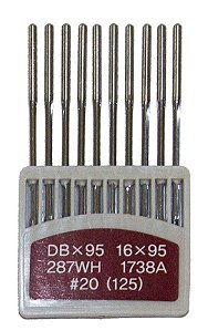 DBX95-20 ORANGE - AGULHA ORANGE P/ RETA CABO FINO - 01 unidade corresponde a cartela c/ 10 agulhas