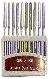 DBXK5 14-ORAN - AGULHA ORANGE PARA BORDADEIRA MULTICABEÇA (PONTA BOLA)