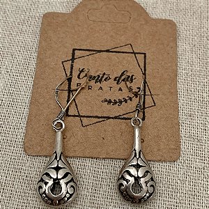 Brinco Arabesco Prata 925