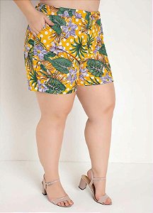 Conjunto Pink Com Cropped E Calça Plus Size - Foxxstore