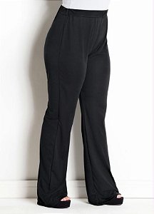 Conjunto Jogger Preto E Pink Plus Size - Foxxstore