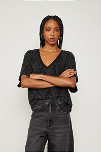 Camiseta De Malha Devorê Bright