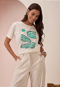 T-Shirt Feminina - Guarda-Sol
