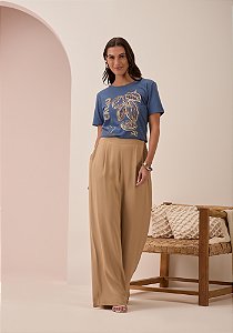 T-Shirt Feminina - Cacau