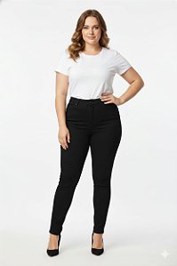 Calça Jeans Skinny - Preta