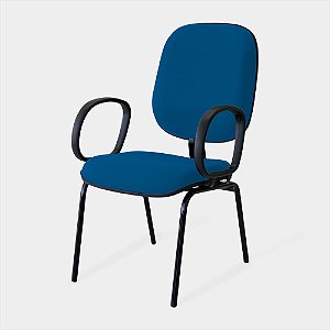 Cadeira Diretor Turim Pé Palito C/br 0097 Azul