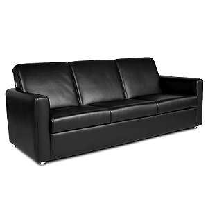 Sofá Milão 3 Lugares Braço 10cm