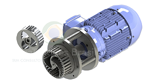 Turbo Emulsor de 5CV para processos industriais que demandam homogeneização eficiente.