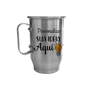 Caneca de Alumínio Personalizada como Desejar !