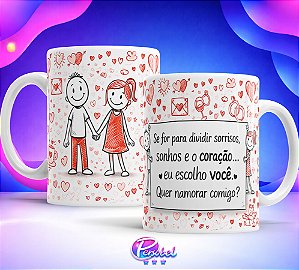 Caneca Pedido de Namoro