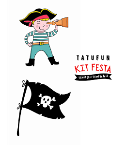 Kit Festa - Pirata a Vista