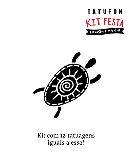 Kit Festa - Tartaruga Tribal