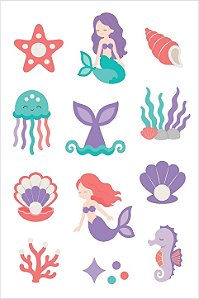 GLITTLER CLUB - Sereias
