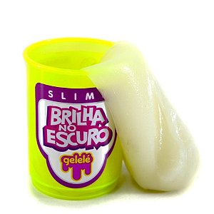 Slime Brilha 110 g Brilha no Escuro Gelele