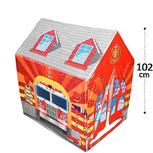 Barraca Infantil Estacao Bombeiro