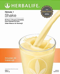 Shake Mousse de Maracujá