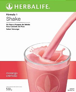 Shake Morango Cremoso