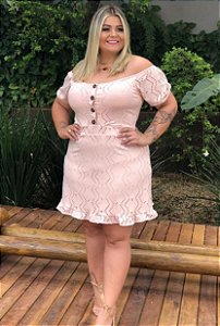 vestido de lese plus size