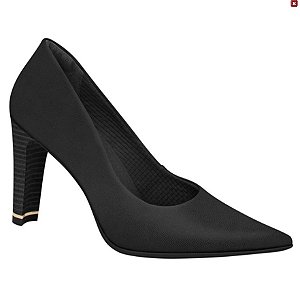 Sapato Feminino Scarpin Piccadilly 749001 Preto (Napa)