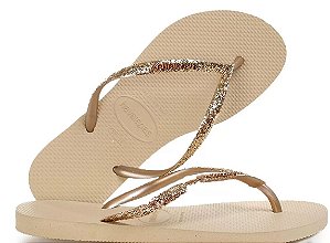 Chinelo Havaianas Slim Glitter Feminino adulto 4143