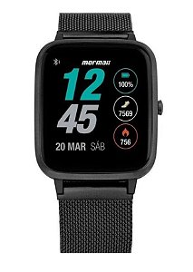 Relógio smartwatch mormaii life gps full display