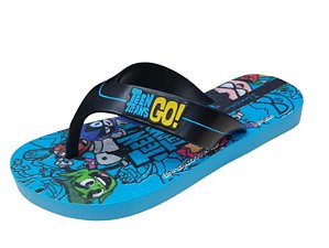 Chinelo Ipanema Infantil Teen Titans Preto/Azul 26647