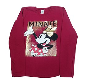 Blusão em Moletom Minnie Disney d10148