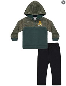 Conjunto Infantil Moletom Com Capuz Alakazoo 60484