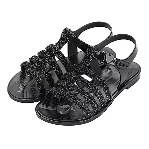 Sandália Infantil Menina Wandinha Dark Fashion 23108