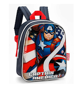 Mochila Capitão América Creche Luxcel 38975