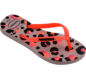 Chinelo Havaianas Kids Slim Glitter II infantil 4146