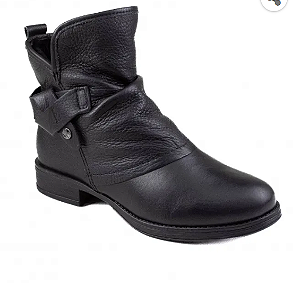 Bota Feminina Bottero Rasteira Pelo Cano Baixo 361703