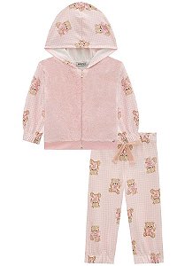 Conjunto de Jaqueta e Calça em Termoskine Pelo Liso 71240 Infanti