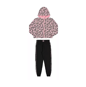 Conjunto Infantil Menina Jaqueta E Calça Alakazoo 66138