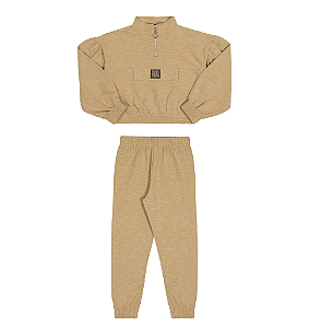 Conjunto Moletom Infantil Menina Alakazoo  66127