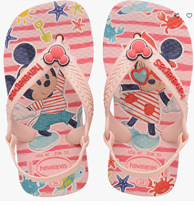 Chinelo Havaianas Baby Disney Classics 4137 Menina