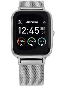 Relógio smartwatch mormaii life gps full display