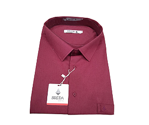 Camisa Social Masculina  M/C Slim Breda 01131307
