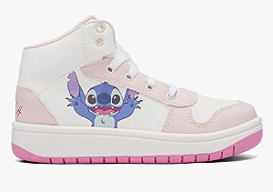 Tenis Infantil Cano Alto Stitch Disney Original DST09DY