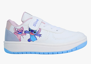 Tênis Infantil Menina Stitch Disney Original DST01DY