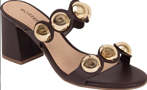 Tamanco Bottero Couro Salto Grosso Médio 373703