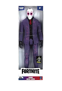 Boneco Skin Dark Wild Card - 30cm - Fortnite