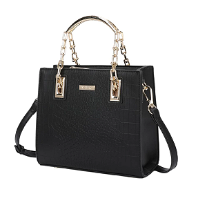 Bolsa Tote Feminina Veryrio Preta 2704