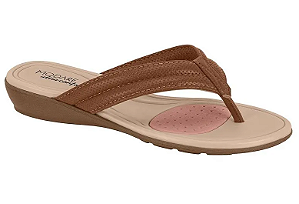 Chinelo Modare 7127.248 Tira Pronta Pele Strech super confort