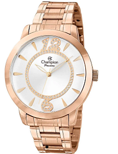 KIT Relogio Feminino Champion CH24259Z OURO ROSE